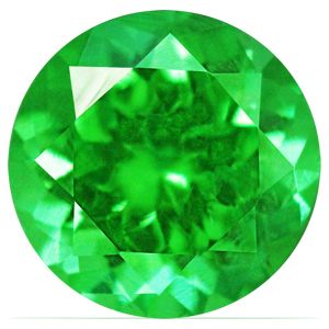 Round Green Garnet 0.77ct loose gemstone