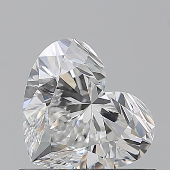 Heart Natural Diamond 0.71ct F VS2