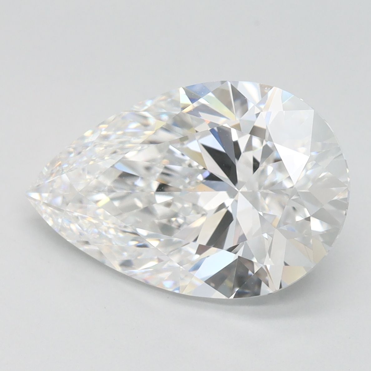 Pear Lab-Grown Diamond 3.14ct D IF