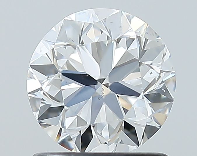 Round Natural Diamond 1.01ct D VS2