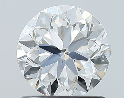 Round Natural Diamond 1.01ct D VS2
