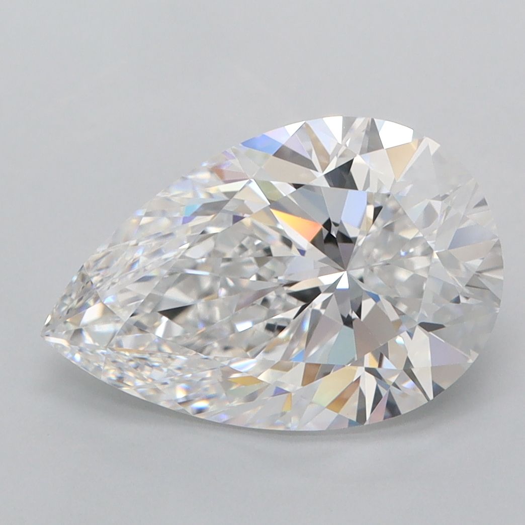Pear Lab-Grown Diamond 3.26ct D FL