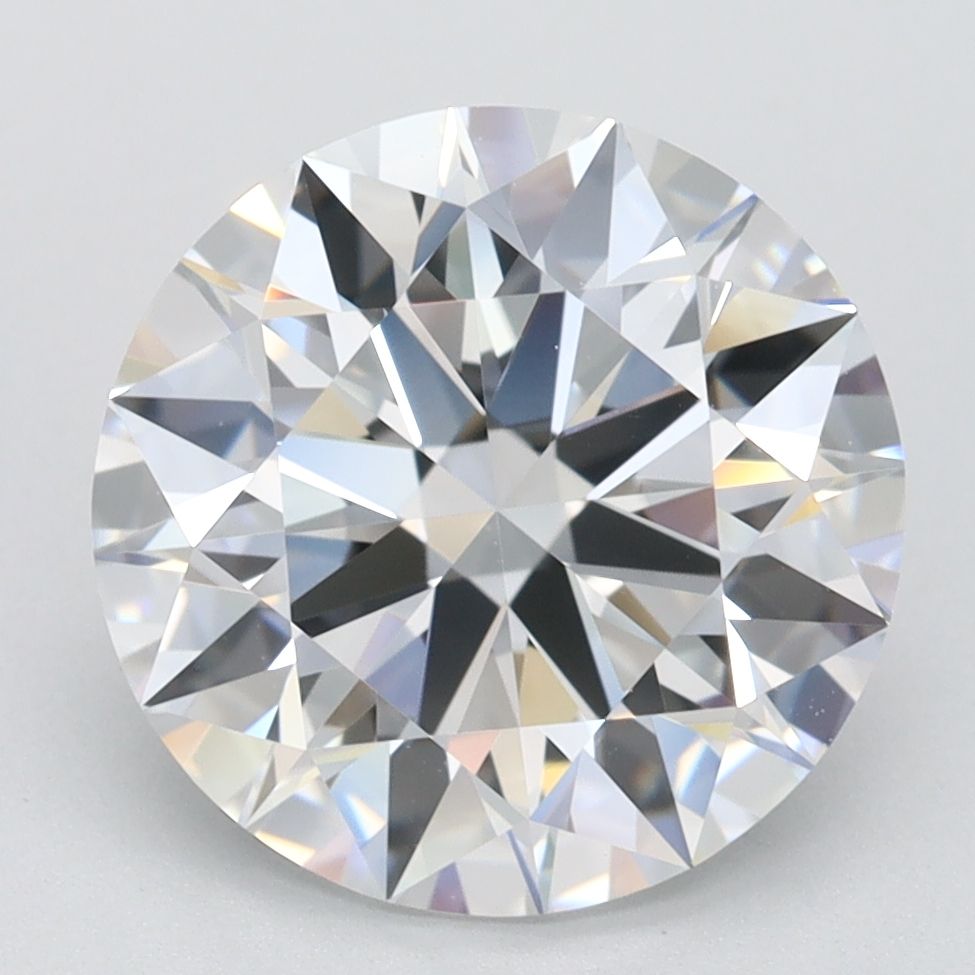 Round Lab-Grown Diamond 3.27ct D FL