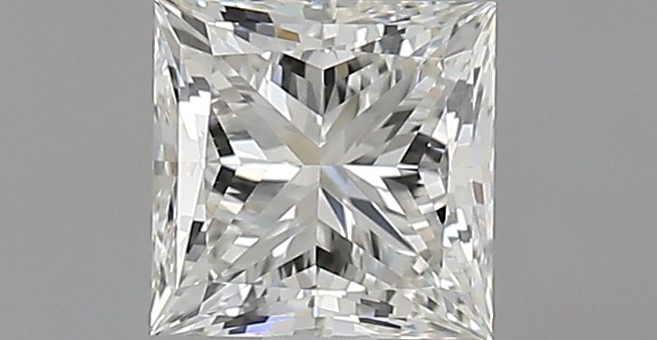 Princess Natural Diamond 0.72ct J VVS1