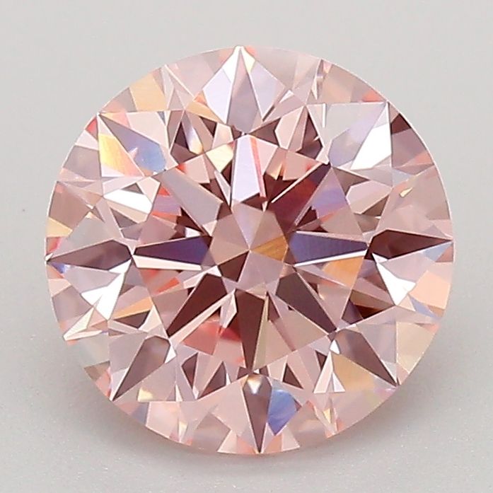 Round Fancy Intense Pink Lab-grown Diamond 2.02ct VVS2 loose diamond