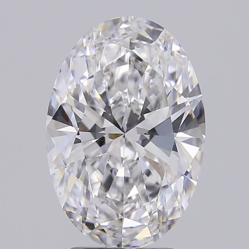 Oval Lab-Grown Diamond 3.01ct E IF