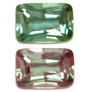 Cushion Green Alexandrite 0.24ct loose gemstone