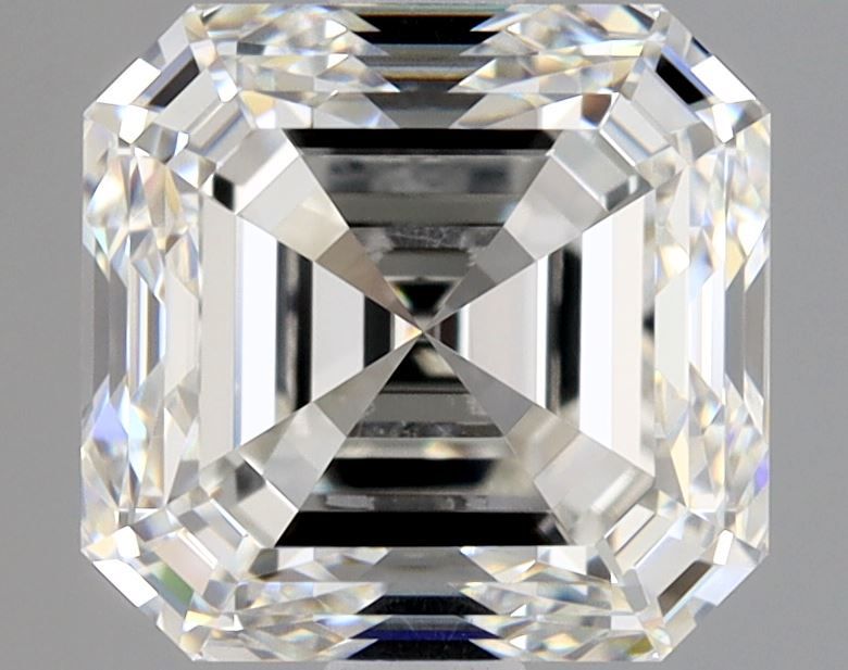 Asscher Natural Diamond 2.01ct H VVS1