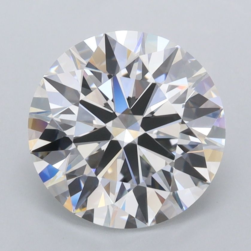 Round Lab-Grown Diamond 2.64ct D FL
