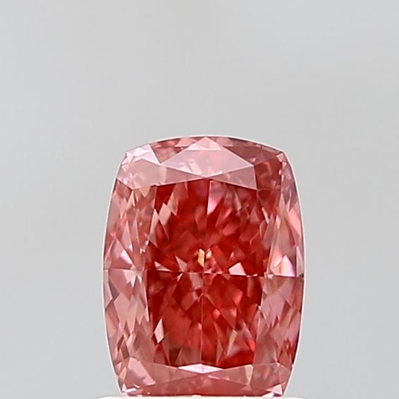 Cushion Fancy Vivid Pink Lab-grown Diamond 1.07ct VS2 loose diamond