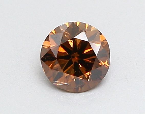 Round Fancy Dark Brown Natural Diamond 0.29ct SI1 loose diamond