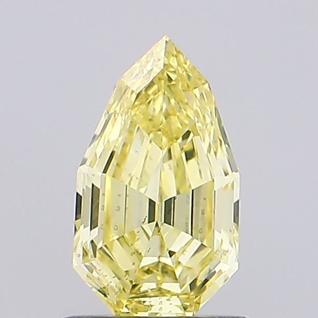 Other Fancy Vivid Yellow Lab-grown Diamond 0.76ct VS2 loose diamond