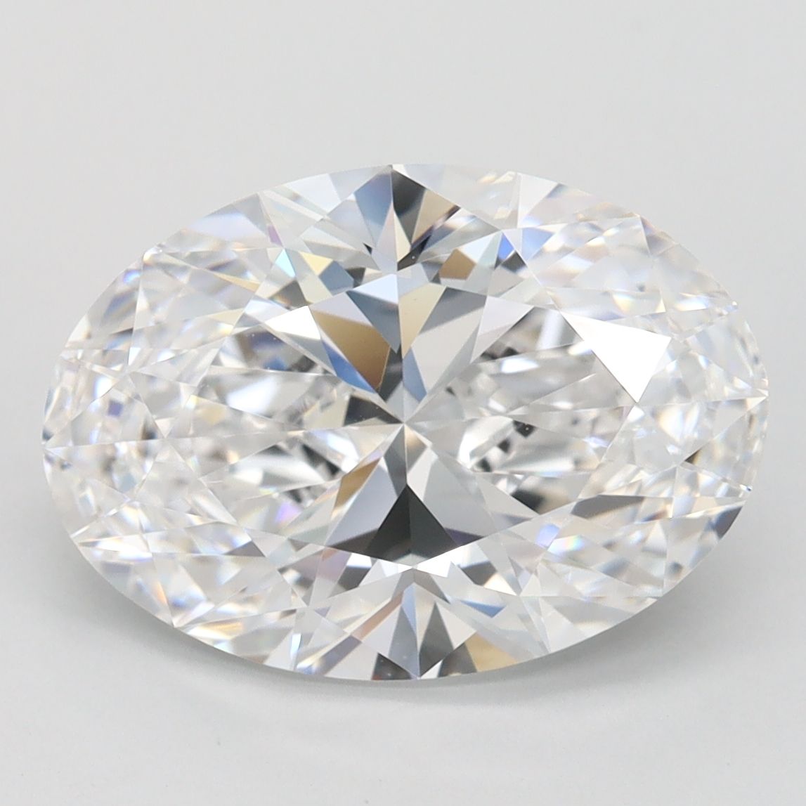 Oval Lab-Grown Diamond 3.54ct D VVS1