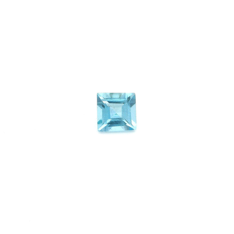 Square Blue Aquamarine 0.47ct loose gemstone