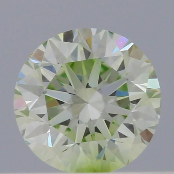 Round Fancy Light Green Natural Diamond 0.28ct loose diamond