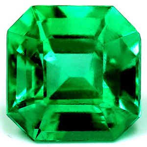 Emerald Green Emerald 0.87ct loose gemstone