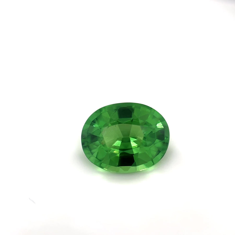 Oval Green Garnet 1.7ct loose gemstone