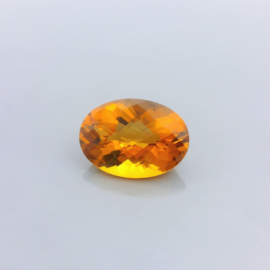 Oval Yellow Citrine 5.17ct loose gemstone