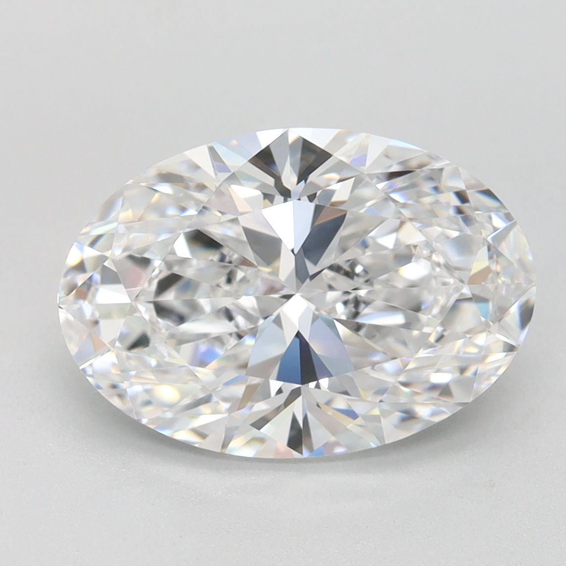 Oval Lab-Grown Diamond 2.87ct D FL