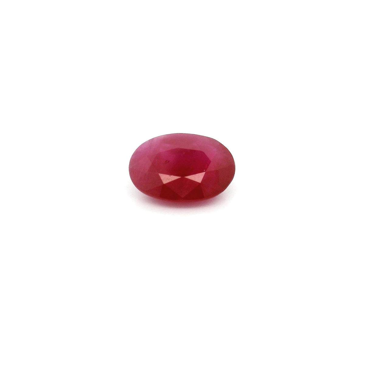 Oval Red Ruby 0.99ct loose gemstone