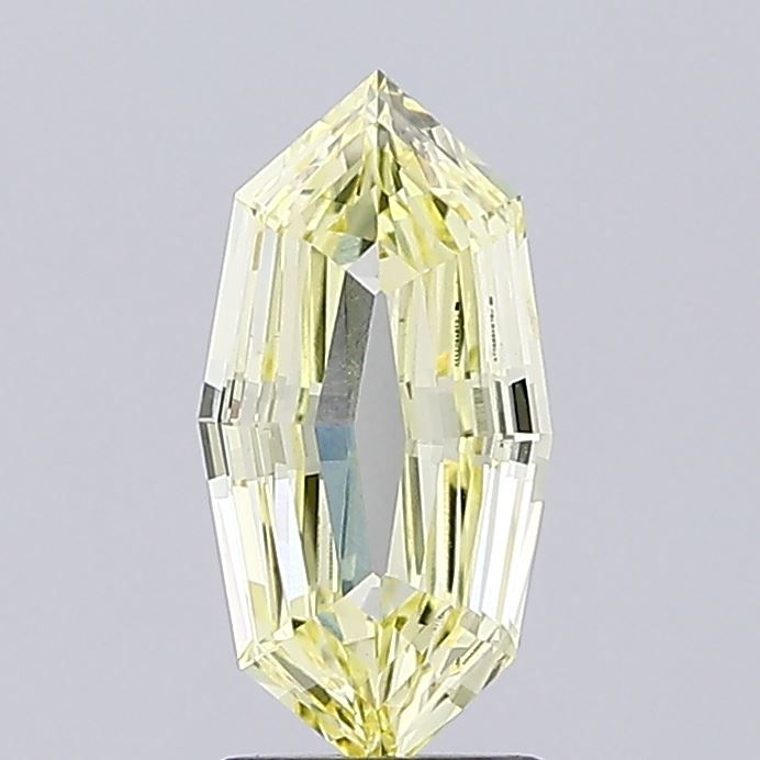 Octagonal Fancy Yellow Lab-grown Diamond 1.4ct VVS2 loose diamond