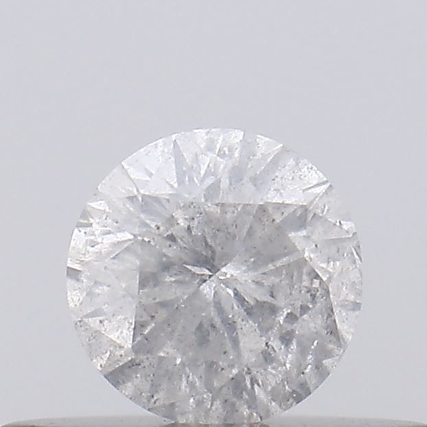Round Salt And Pepper Natural Diamond 0.24ct I3 loose diamond