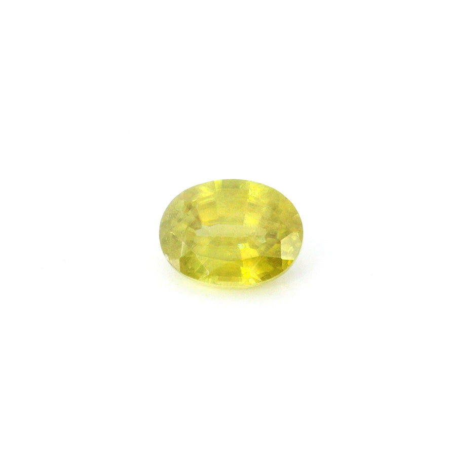 Oval Yellow Sphene 1.58ct loose gemstone