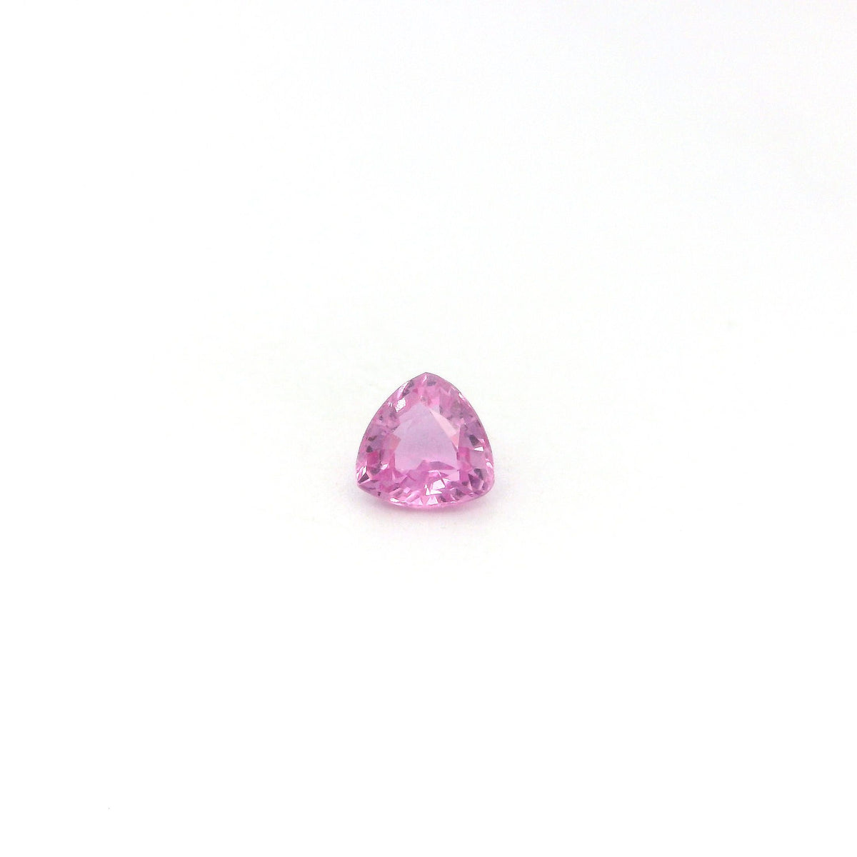 Triangular Pink Sapphire 0.37ct loose gemstone