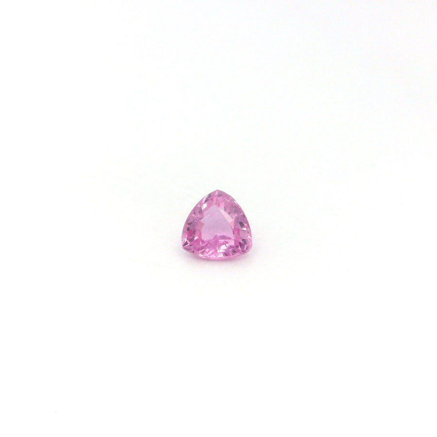 Triangular Pink Sapphire 0.37ct loose gemstone