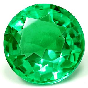 Round Green Emerald 1.68ct loose gemstone