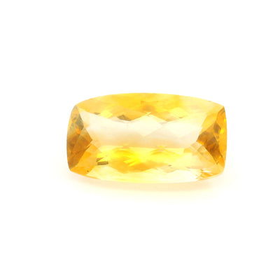 Cushion Yellow Citrine 9.3ct loose gemstone