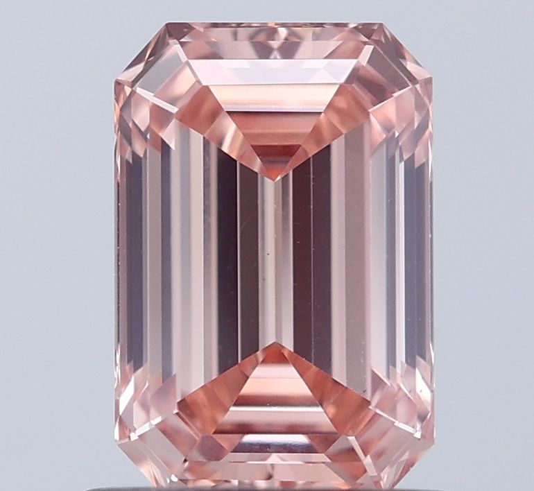 Emerald Fancy Pink Brown Lab-grown Diamond 1.1ct VS1 loose diamond