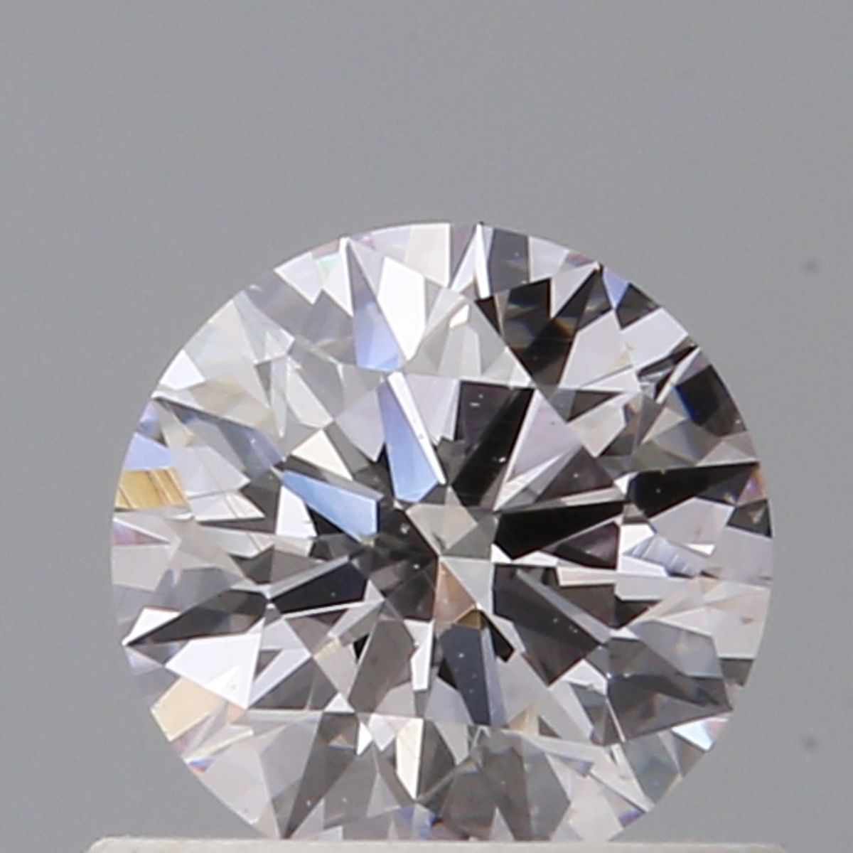 Round Faint Pink Natural Diamond 0.51ct VS1 loose diamond