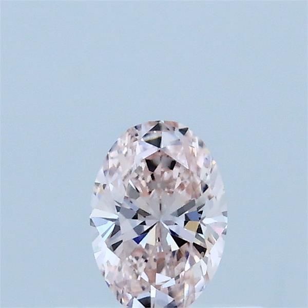 Oval Very Light Pinkish Brown Lab-grown Diamond 0.32ct VVS2 loose diamond