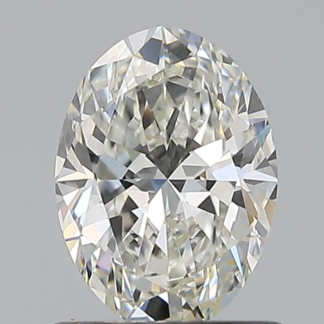 Oval Natural Diamond 0.81ct H VS1
