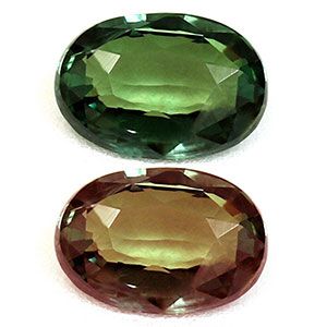 Oval Green Alexandrite 0.36ct loose gemstone