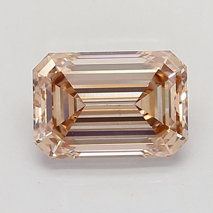 Emerald Fancy Brown Lab-grown Diamond 4.3ct VS1 loose diamond