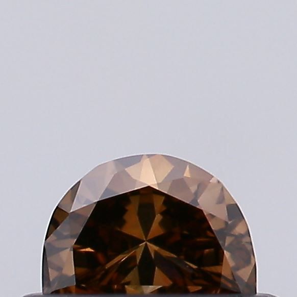 Half Moon Fancy Brown Natural Diamond 0.21ct VVS2 loose diamond