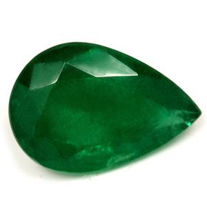 Pear Green Emerald 2.56ct loose gemstone