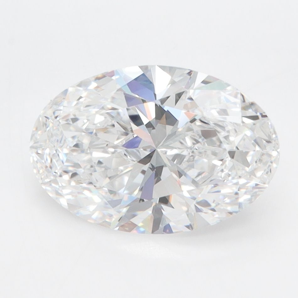 Oval Lab-Grown Diamond 2.44ct D IF