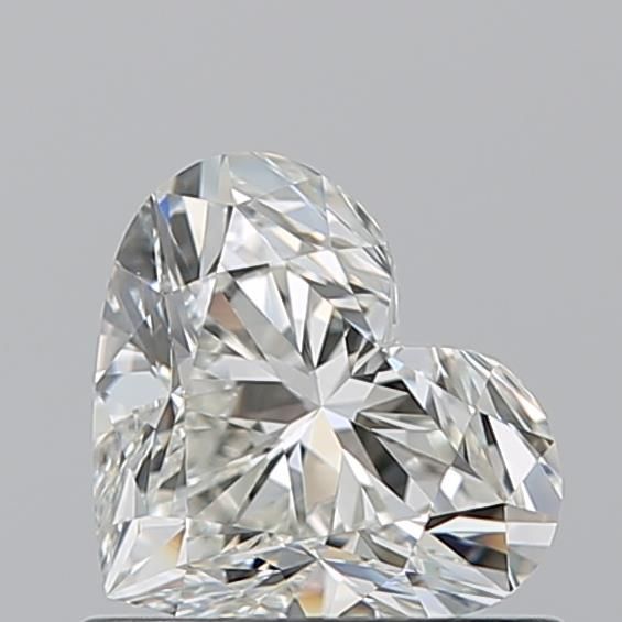 Heart Natural Diamond 0.73ct I IF