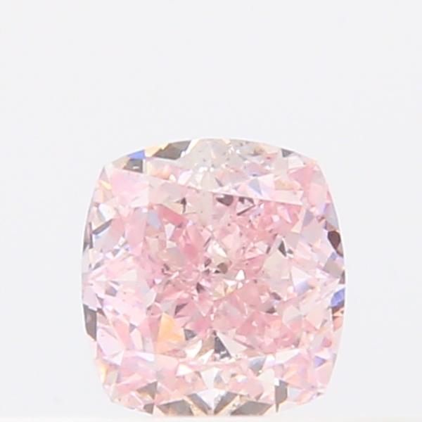 Cushion Fancy Pink Natural Diamond 0.22ct SI1 loose diamond