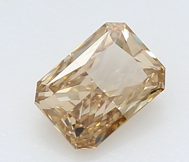 Radiant Fancy Light Brown Natural Diamond 0.51ct VVS2 loose diamond