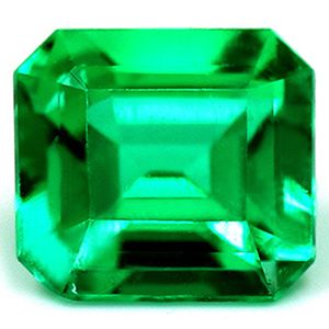 Emerald Green Emerald 0.46ct loose gemstone