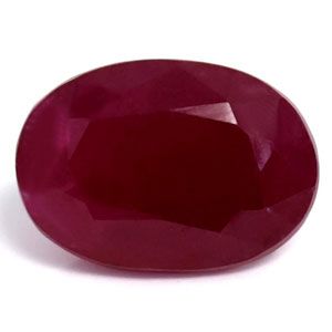Oval Red Ruby 1.31ct loose gemstone