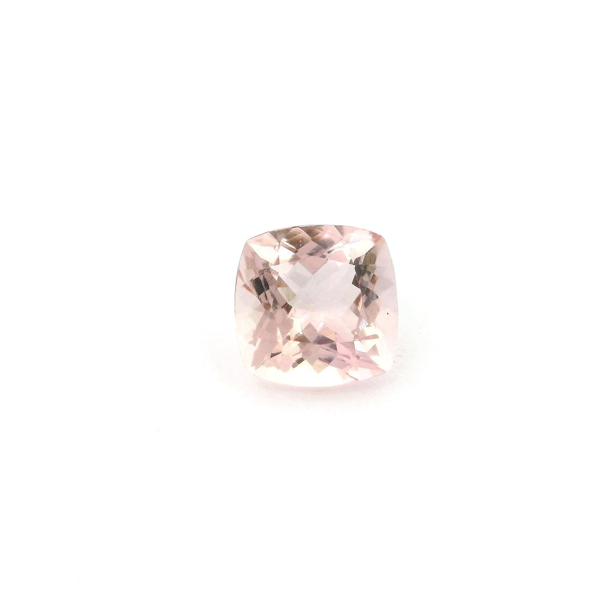 Cushion Pink Morganite 2.02ct loose gemstone