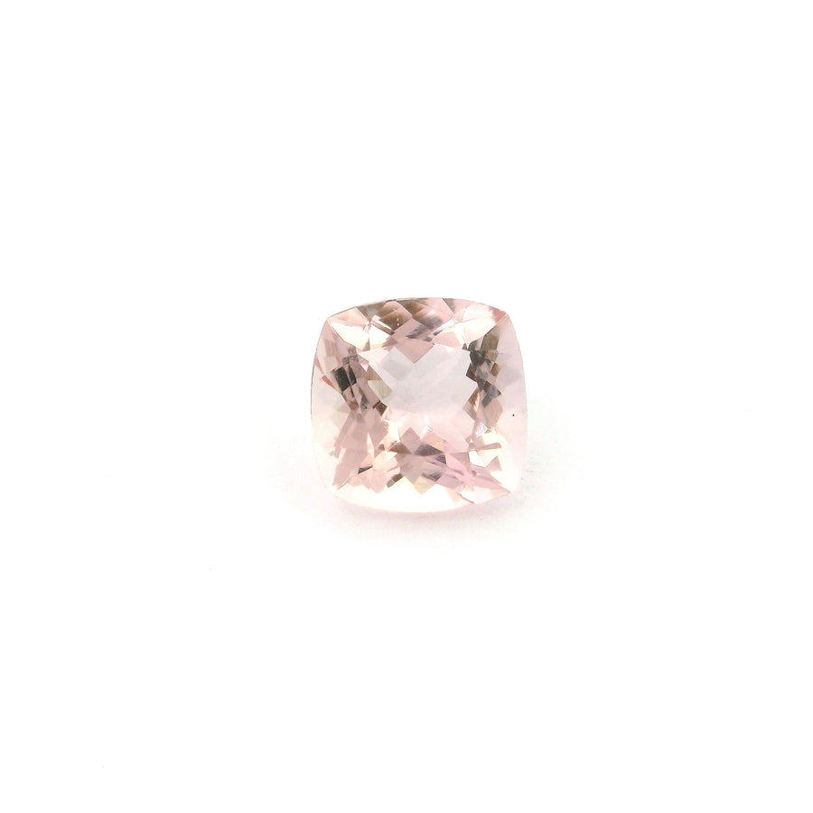 Cushion Pink Morganite 2.02ct loose gemstone
