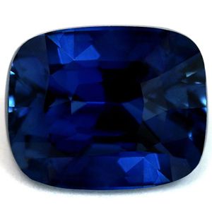 Cushion Teal Sapphire 3.07ct loose gemstone