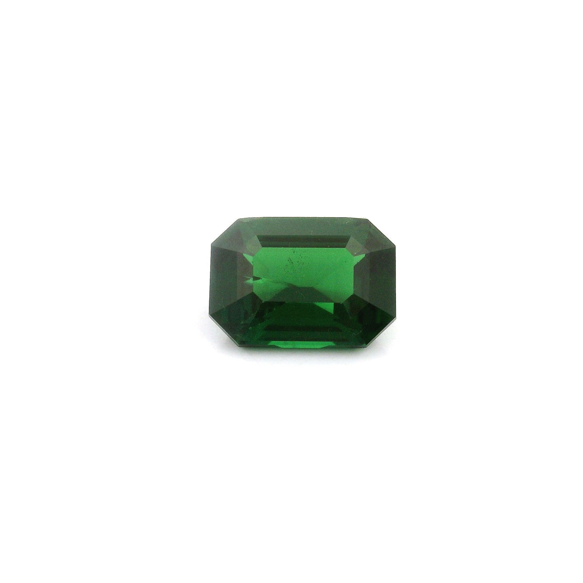 Octagonal Green Garnet 1.56ct loose gemstone