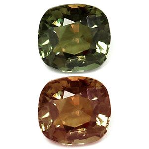 Cushion Green Alexandrite 0.52ct loose gemstone